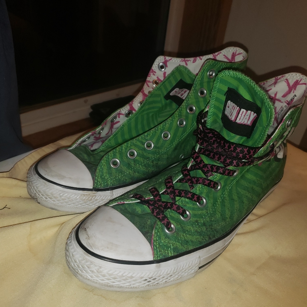 Green Day Converse sneakers IUNO